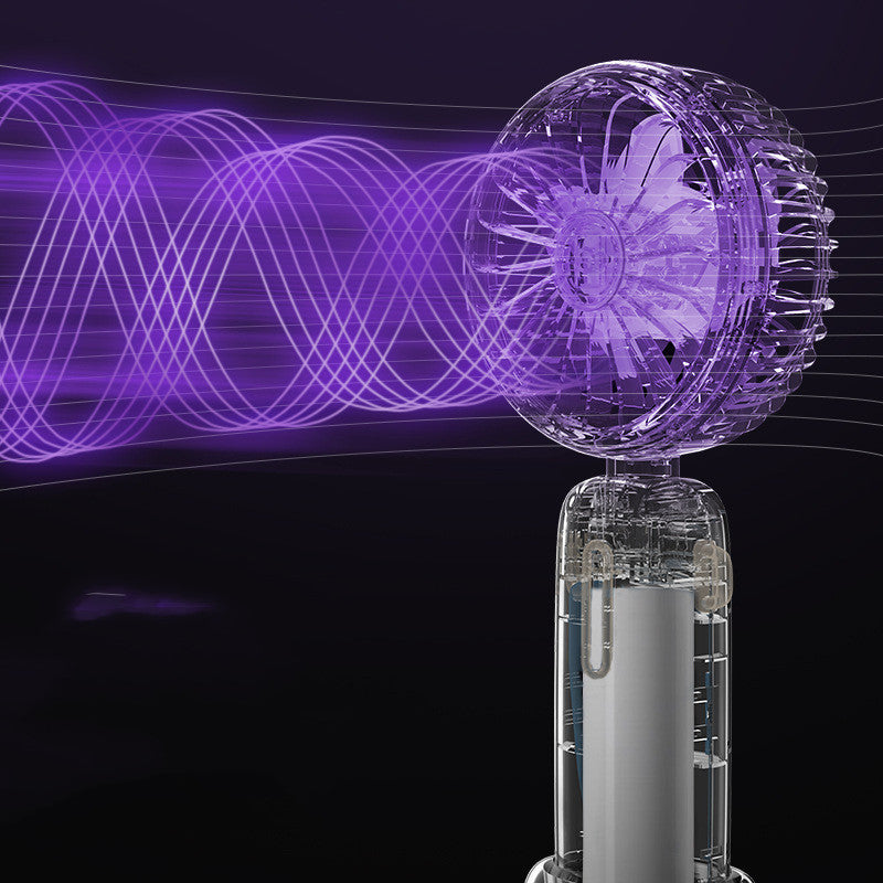 Portable Large Capacity Rechargeable Hanging Neck Fan