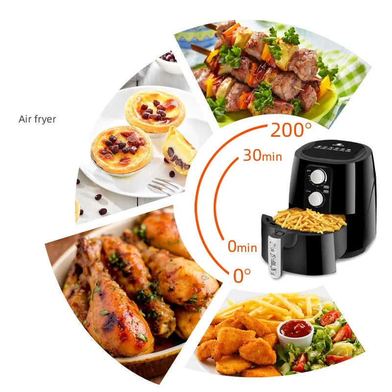 7.5L Smart Air Fryer – Large Capacity Digital Electric Fryer for Chicken, Chips & Meals