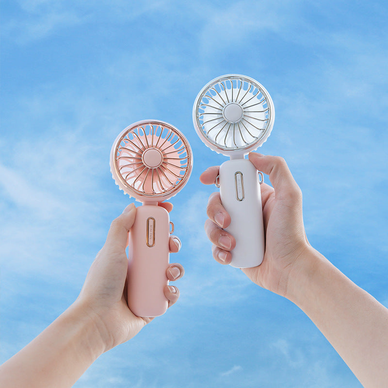 Portable Large Capacity Rechargeable Hanging Neck Fan